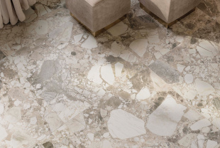 Керамогранит Atlas Concorde Forte dei Marmi Ceppo Apuano Cream Lappato (80x160x0,9) арт. 610015000670 лаппатированный